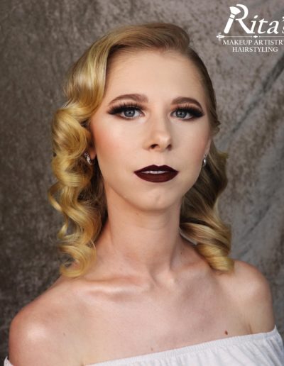 Billie Erin Model with Rita's Makeup Artistry